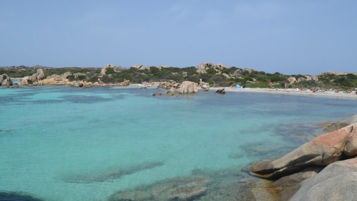 Praias das Ilha Giardinelli, em Sardenha, na Itália