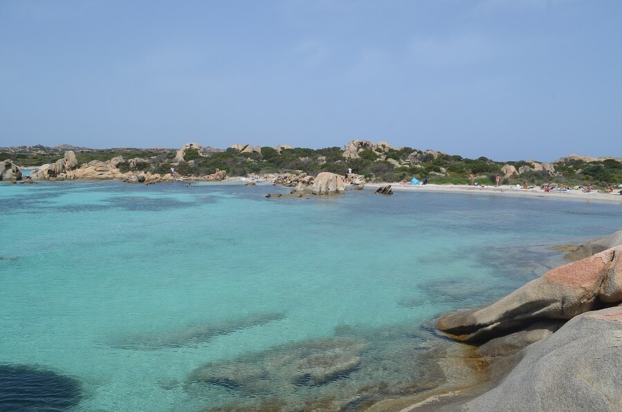 Praias das Ilha Giardinelli, em Sardenha, na Itália