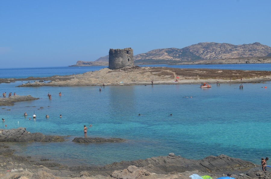 Praia de La Pelosa, Sardenha